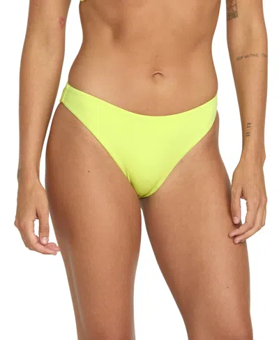 Volcom Simply Seamless Skimpy Bottom In Green