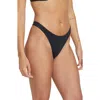 Volcom Simply Seamless Tiny Bikini Bottoms In Black