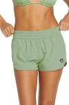 Volcom Simply Solid 2 Board Shorts In Grass Green