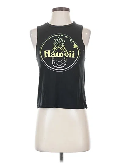 Pre-owned Volcom Sleeveless T-shirt In Black