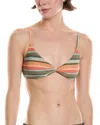 Volcom Sol Song V-neck Bikini Top