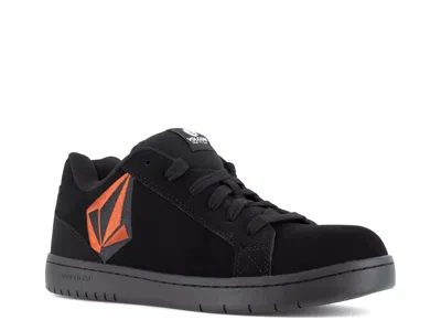 Volcom Stone Composite Toe Work Sneaker In Black