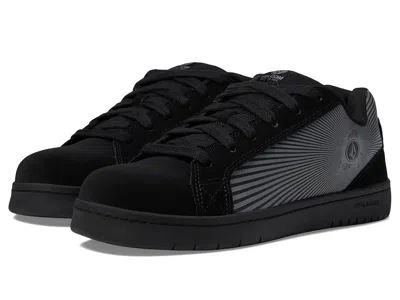 Volcom Stone Op Art Eh Comp Toe Men's Shoes Black/dark Grey: 9.5 W