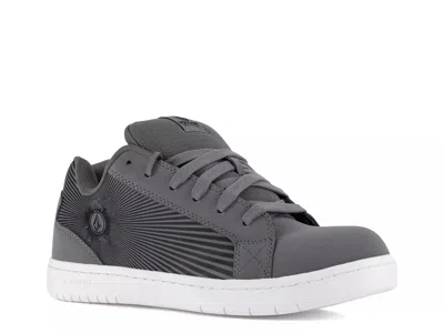 Volcom Stone Op Composite Toe Work Sneaker In Gray