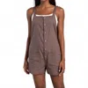 Volcom Stone Strut Romper In Slate Grey In Gray