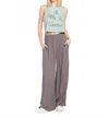 Volcom Stoneshine Junki Pants In Dark Grey In Gray