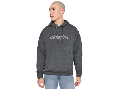 VOLCOM SUPER STONED PULLOVER MEN'S SWEATSHIRT WASHED BLACK HEATHER: LG, COTTON/FLEECE/POLYESTER