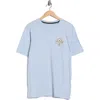 Volcom Sure Thing Graphic T-shirt In Blue