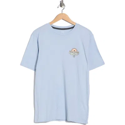 Volcom Sure Thing Graphic T-shirt In Blue