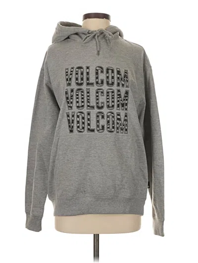 Pre-owned Volcom Sweatshirt In Gray