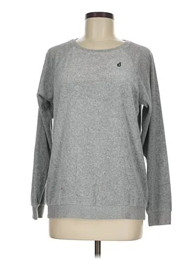 Pre-owned Volcom Sweatshirt In Gray