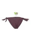 Volcom Swimsuit Bottoms In Brown