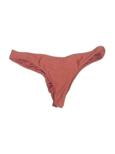 Pre-owned Volcom Swimsuit Bottoms In Brown