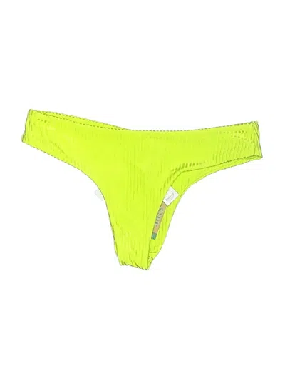 Pre-owned Volcom Swimsuit Bottoms In Green