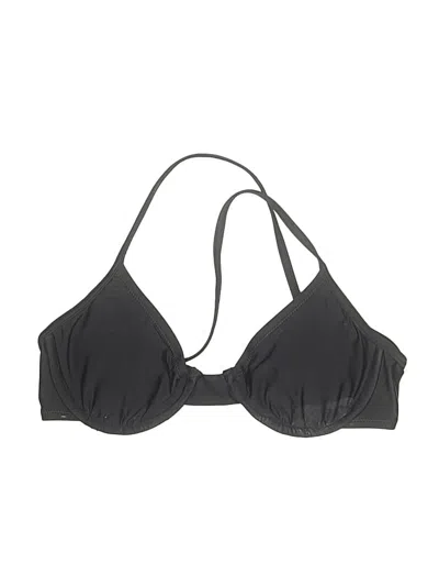 Pre-owned Volcom Swimsuit Top Black Swimwear