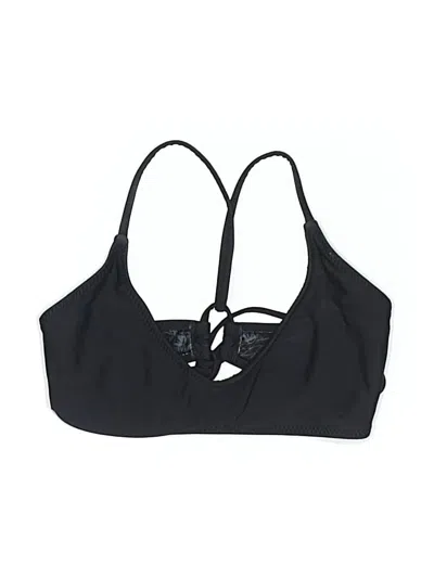 Pre-owned Volcom Swimsuit Top Black Swimwear