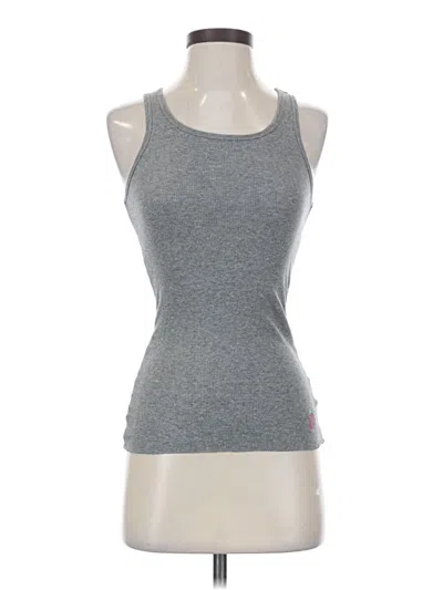 Pre-owned Volcom Tank Top Gray Halter Neckline Tops