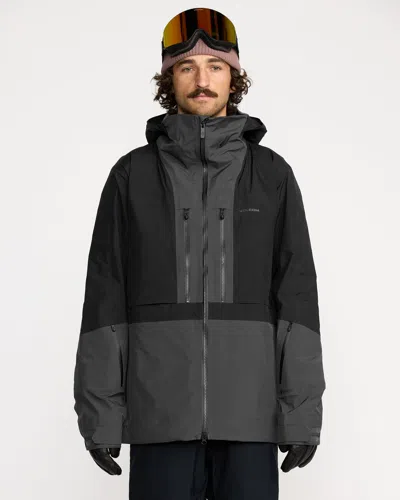 Volcom Tds Inf Gore-tex Jacket In Black
