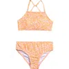 Volcom Kids' Three-piece Swimsuit In Multi