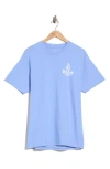 Volcom Thundertaker Graphic T-shirt In Blue