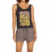 Volcom To The Bank Tank Top In Black In Black