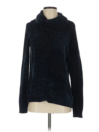 Pre-owned Volcom Turtleneck Sweater In Blue