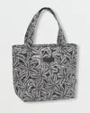 Volcom Upper Class Lunch Tote In Black