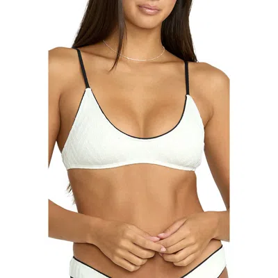 Volcom V Baby Scoop Bikini Top In Neutral