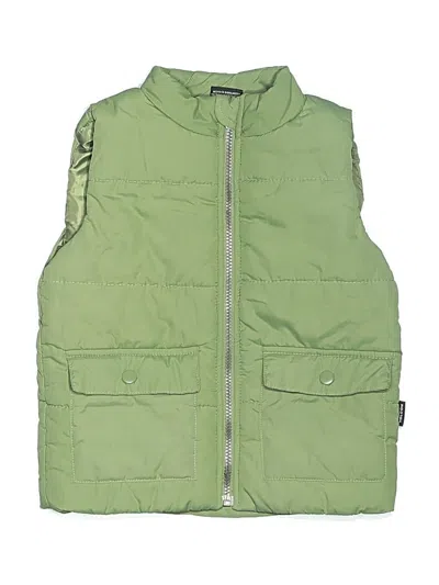 Pre-owned Volcom Kids' Vest In Green