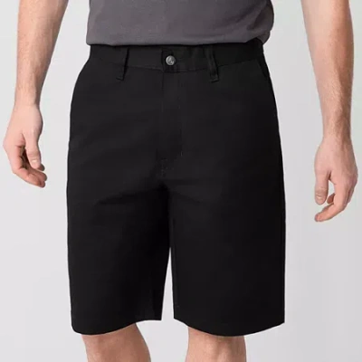 Volcom Vmonty 10" Mens Flat Front Short In Black