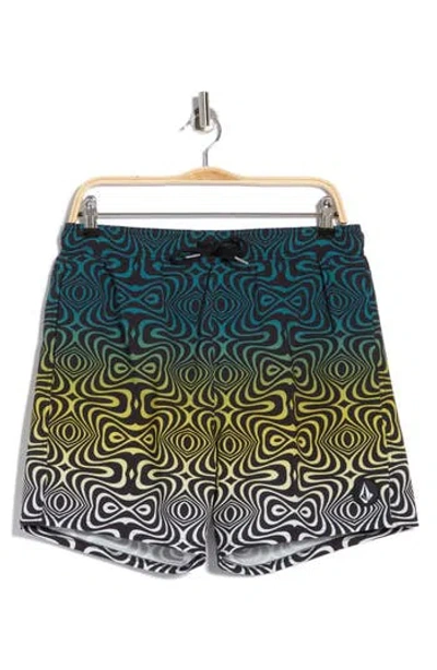 Volcom Volmbre Swim Trunks In Multi