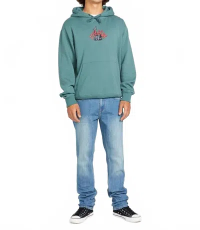 Volcom Vorta Slim Fit Denim Pants In Blue Bird In Multi