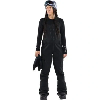 Pre-owned Volcom Vs 3l Stretch Gore Bib Overall - Women's Black, M