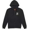 Volcom Welder Zip Hoodie In Black
