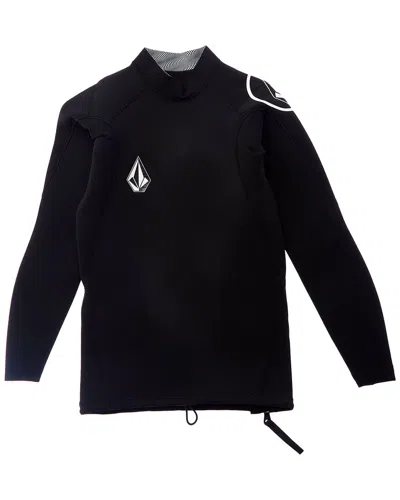 Volcom Wetsuit Jacket In Black