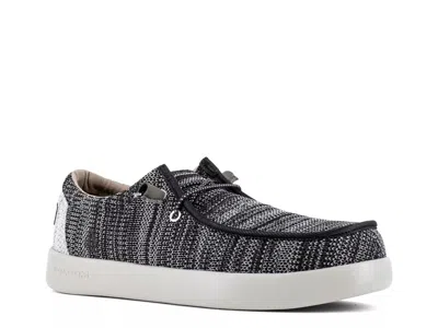Volcom Wide Width Chill Composite Toe Work Slipon Sneaker In Gray