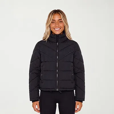 Volcom Winter Warmth Womens Midweight Jacket In Black