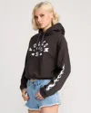 Volcom Women's 1991 Mini Hoodie In Black
