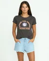 Volcom Women's 1991 Stoned Denim Shorts In Blue