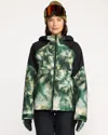 Volcom Women's Agate Insulated Jacket In Multi