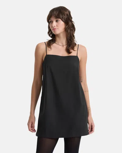 Volcom Women's Backbeatz Dress In Vintage Black