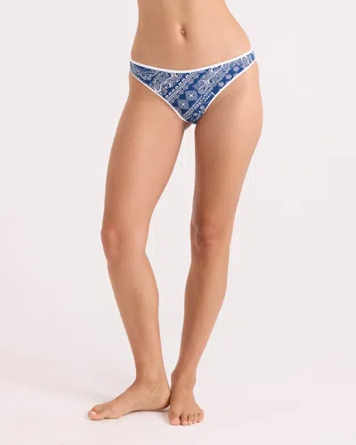 Volcom Women's  Bandana Midrise Skimpy Reversible In Midnight