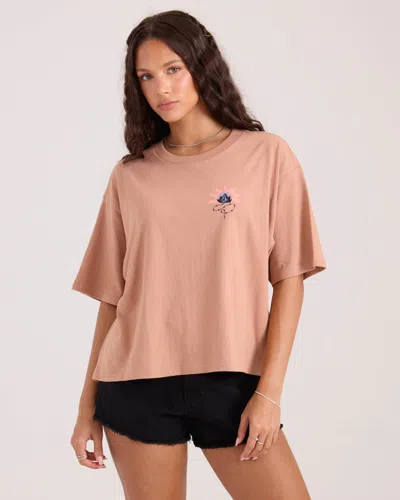 Volcom Women's Bliss Tee In Sand