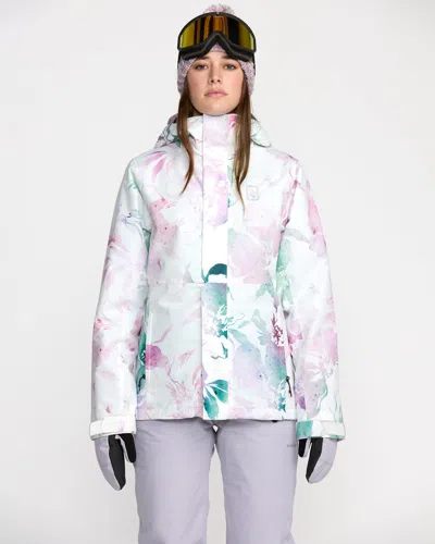 Volcom Women's Bolt Insulated Jacket In White