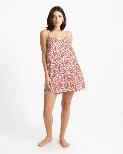 Volcom Women's Boss Beach Mini Dress In Multi