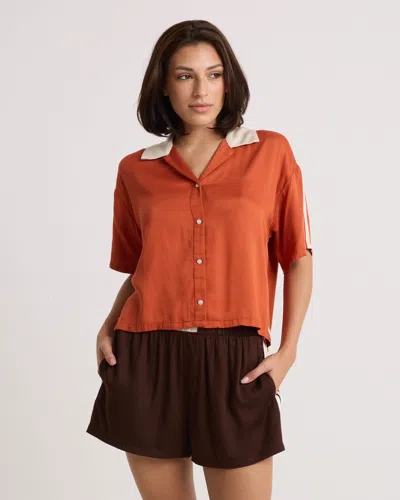 Volcom Women's Boxing Shorts In Chicory Coffee