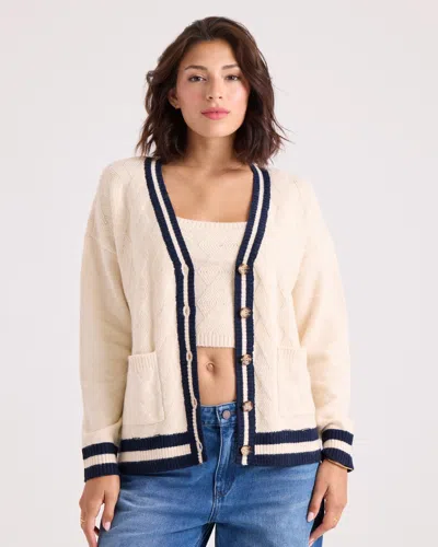 Volcom Women's Boyfriend Cardigan In Neutral