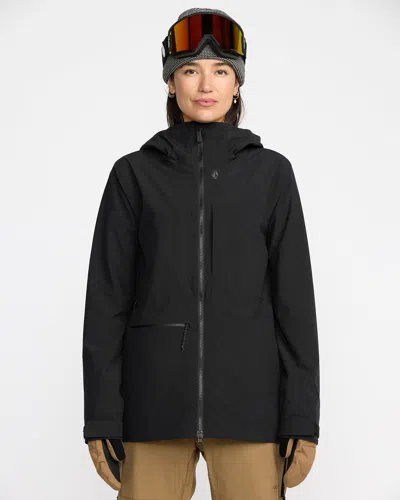 Volcom Women's Cloudbreaker Stretch 30k Jacket In Black