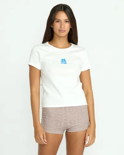 Volcom Women's Coco Ho Tee In White