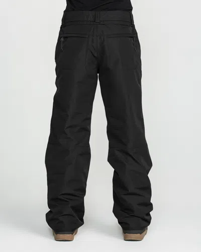Volcom Women's Coldfront Insulated Baggy Pants In Black